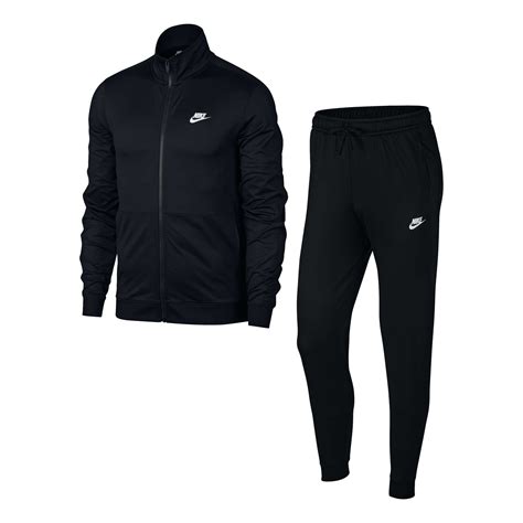 nike trainingsanzug herren schwarz weiß retro